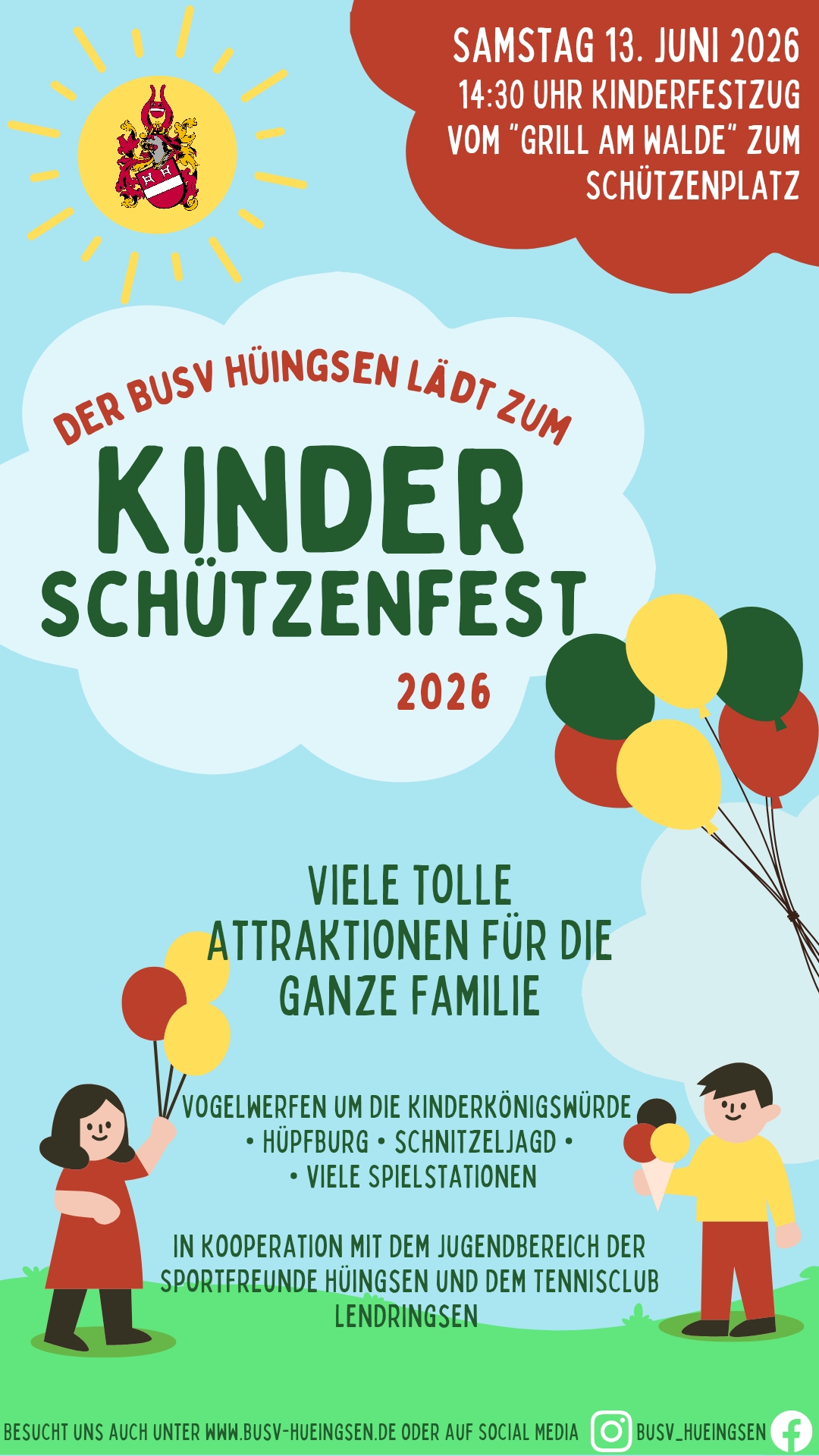 Kinderschützenfest Bu.SV Hüingsen